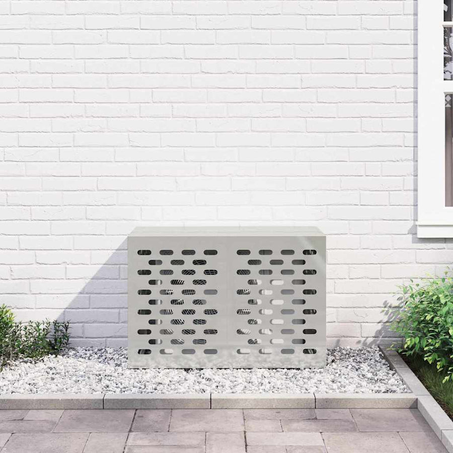Airconditioner Hoes Zilver Gegalvaniseerd Staal 90 x 40 x 60 cm