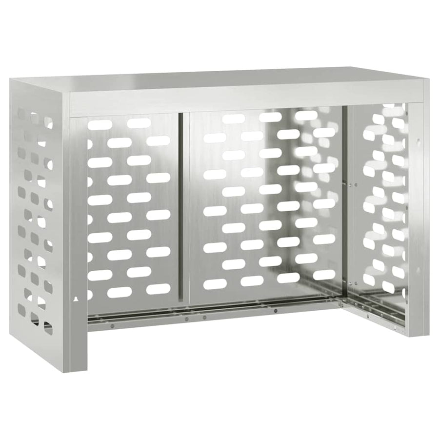 Airconditioner Hoes Zilver Gegalvaniseerd Staal 90 x 40 x 60 cm