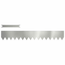 Tuinrand 10 pcs Zilver 100 x 0.05 x 20 cm Gegalvaniseerd staal
