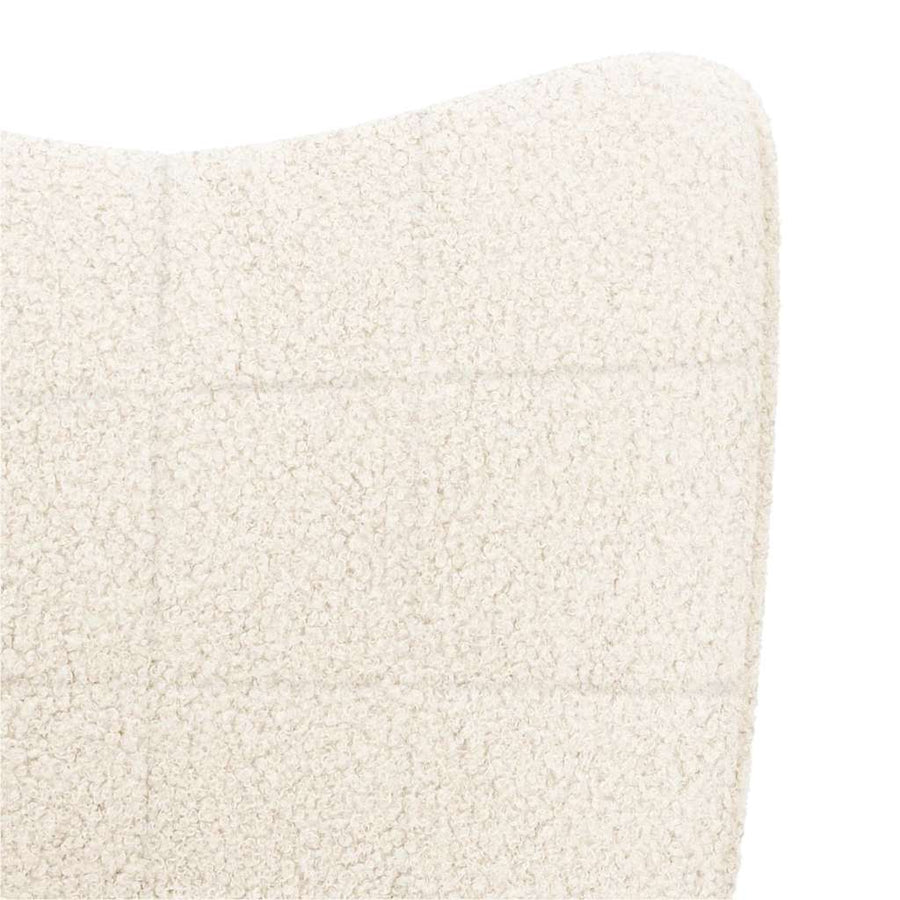 Fauteuil Crème 62 x 67 x 95,5 cm Sherpa Stof
