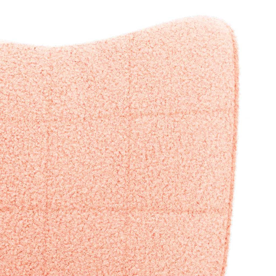 Fauteuil Roze 62 x 67 x 95,5 cm Sherpa Stof