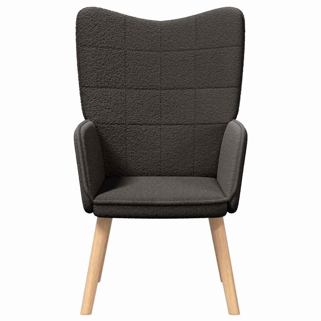 Fauteuil Donkergrijs 62 x 67 x 95,5 cm Sherpa Stof