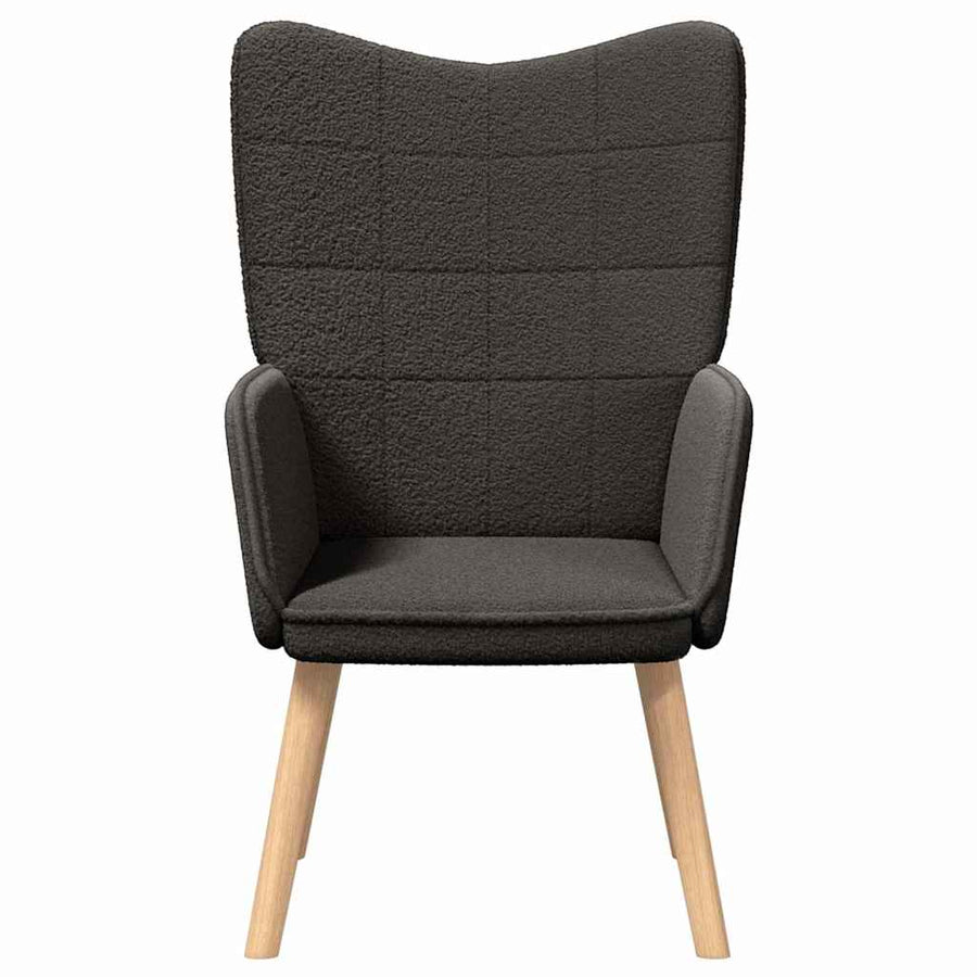Fauteuil Donkergrijs 62 x 67 x 95,5 cm Sherpa Stof