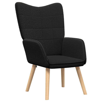 Fauteuil Zwart 62 x 67 x 95,5 cm Sherpa Stof