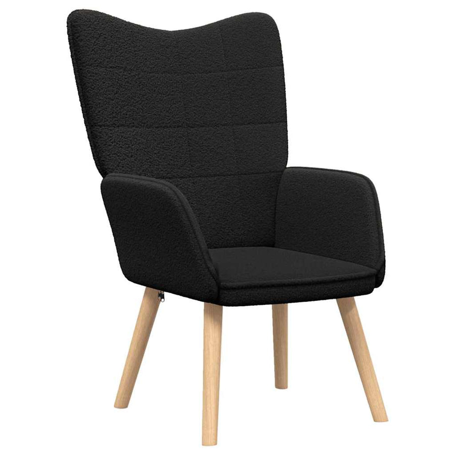 Fauteuil Zwart 62 x 67 x 95,5 cm Sherpa Stof