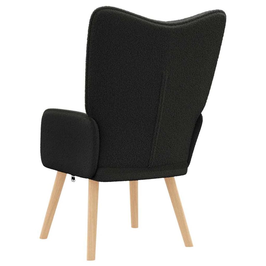 Fauteuil Zwart 62 x 67 x 95,5 cm Sherpa Stof