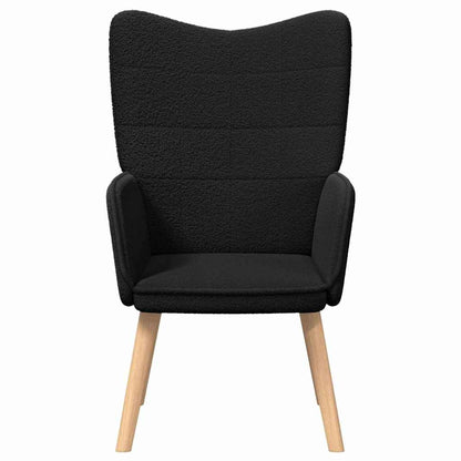 Fauteuil Zwart 62 x 67 x 95,5 cm Sherpa Stof