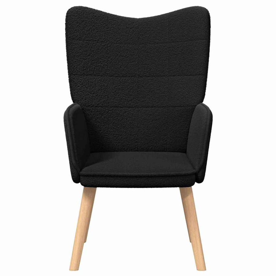Fauteuil Zwart 62 x 67 x 95,5 cm Sherpa Stof