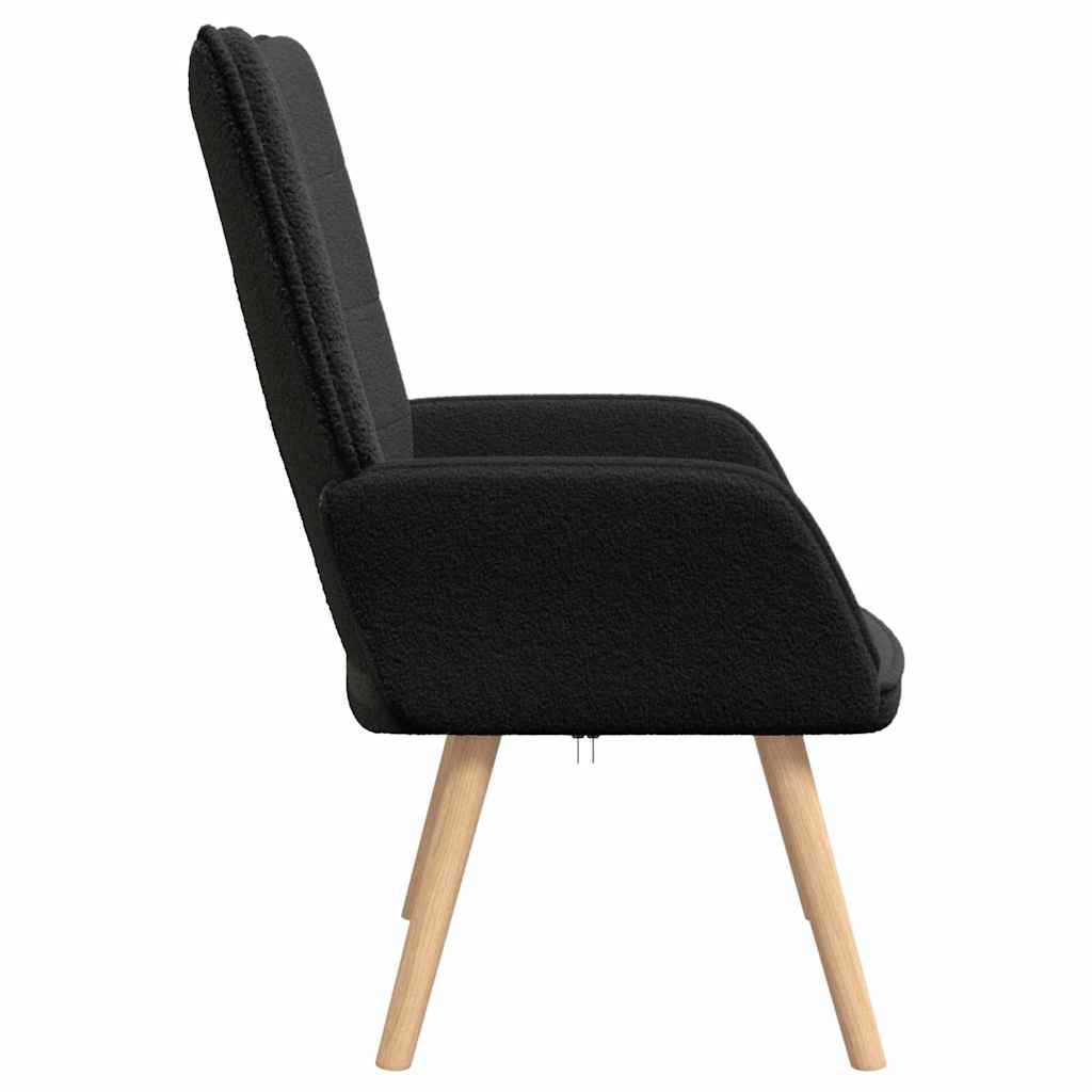 Fauteuil Zwart 62 x 67 x 95,5 cm Sherpa Stof