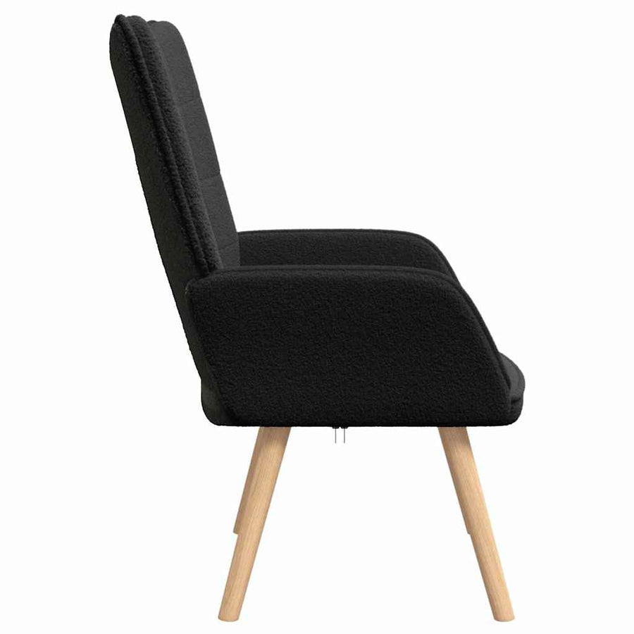 Fauteuil Zwart 62 x 67 x 95,5 cm Sherpa Stof