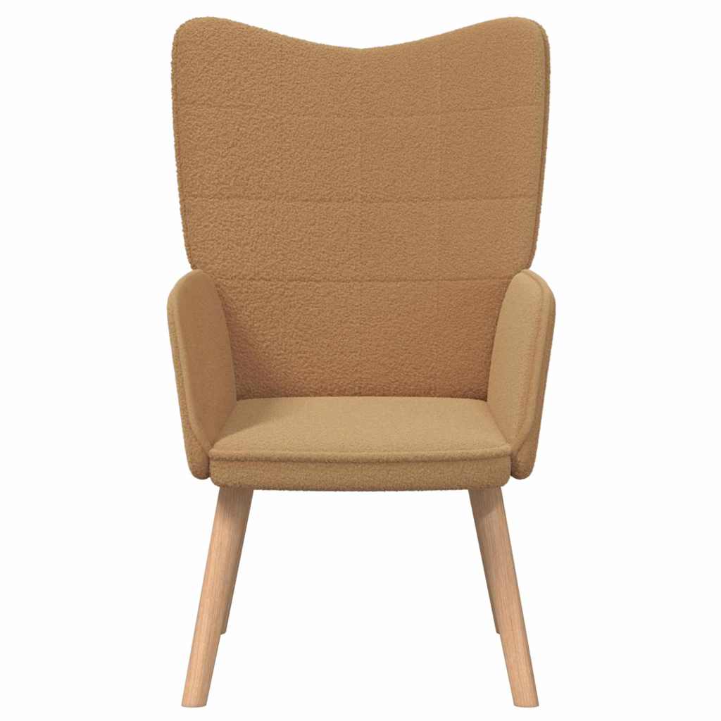 Fauteuil Beige 62 x 67 x 95,5 cm Sherpa Stof
