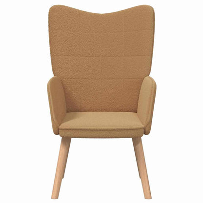 Fauteuil Beige 62 x 67 x 95,5 cm Sherpa Stof