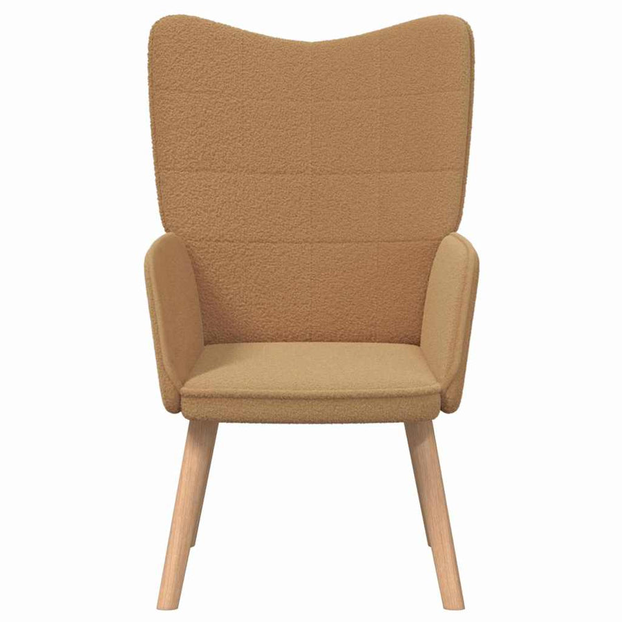 Fauteuil Beige 62 x 67 x 95,5 cm Sherpa Stof
