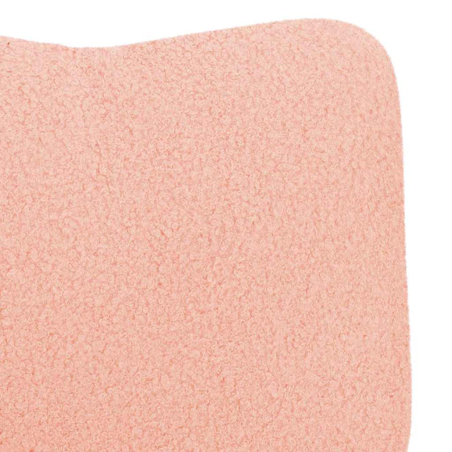 Fauteuil Roze 63 x 67 x 94 cm Schapenstof en Triplex