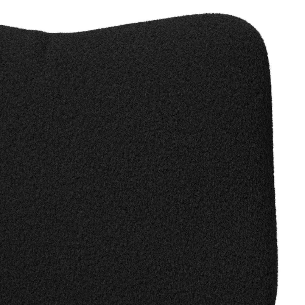 Fauteuil Zwart 63 x 67 x 94 cm Schapenstof en Triplex