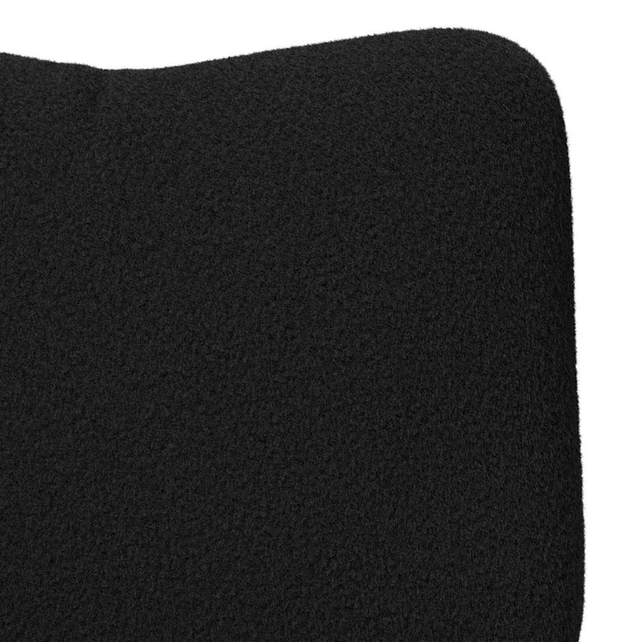 Fauteuil Zwart 63 x 67 x 94 cm Schapenstof en Triplex