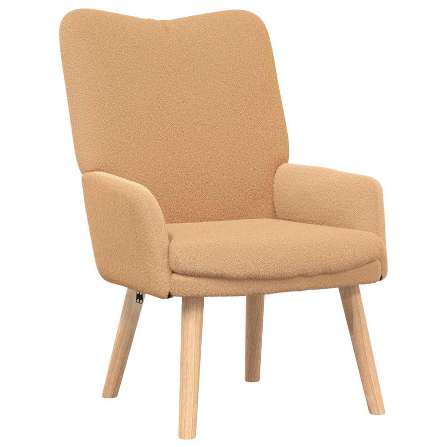 Fauteuil 63 X 67 X 94 Cm Polyester En Multiplex Beige