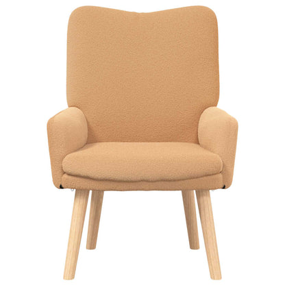 Fauteuil 63 X 67 X 94 Cm Polyester En Multiplex Beige