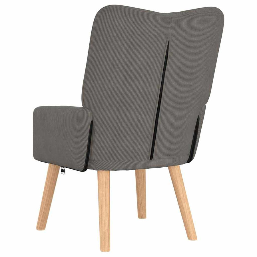 Fauteuil Lichtgrijs 63 x 67 x 94 cm Stof
