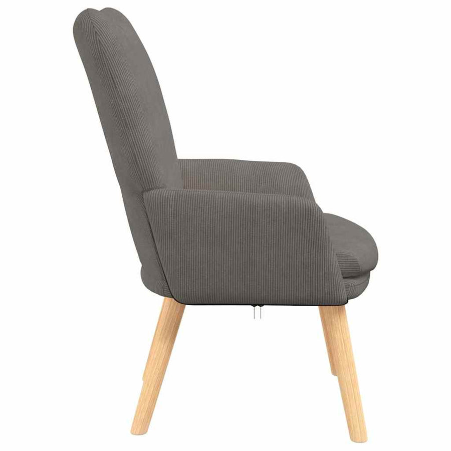 Fauteuil Lichtgrijs 63 x 67 x 94 cm Stof