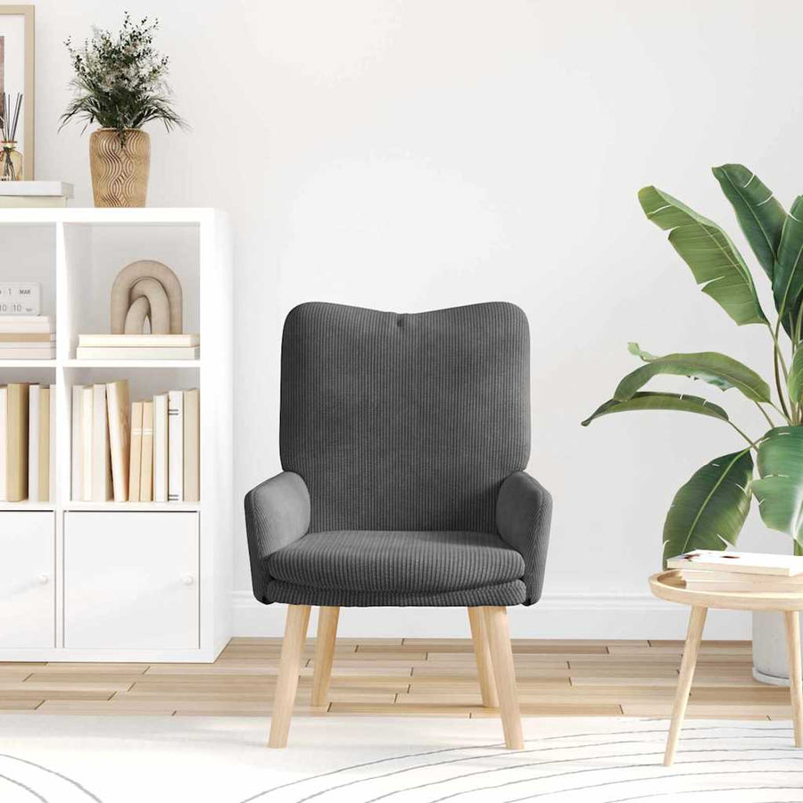 Fauteuil Donkergrijs 63 x 67 x 94 cm Stof