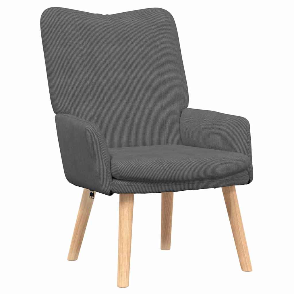 Fauteuil Donkergrijs 63 x 67 x 94 cm Stof