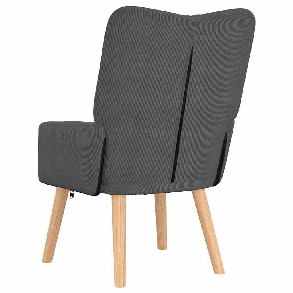 Fauteuil Donkergrijs 63 x 67 x 94 cm Stof