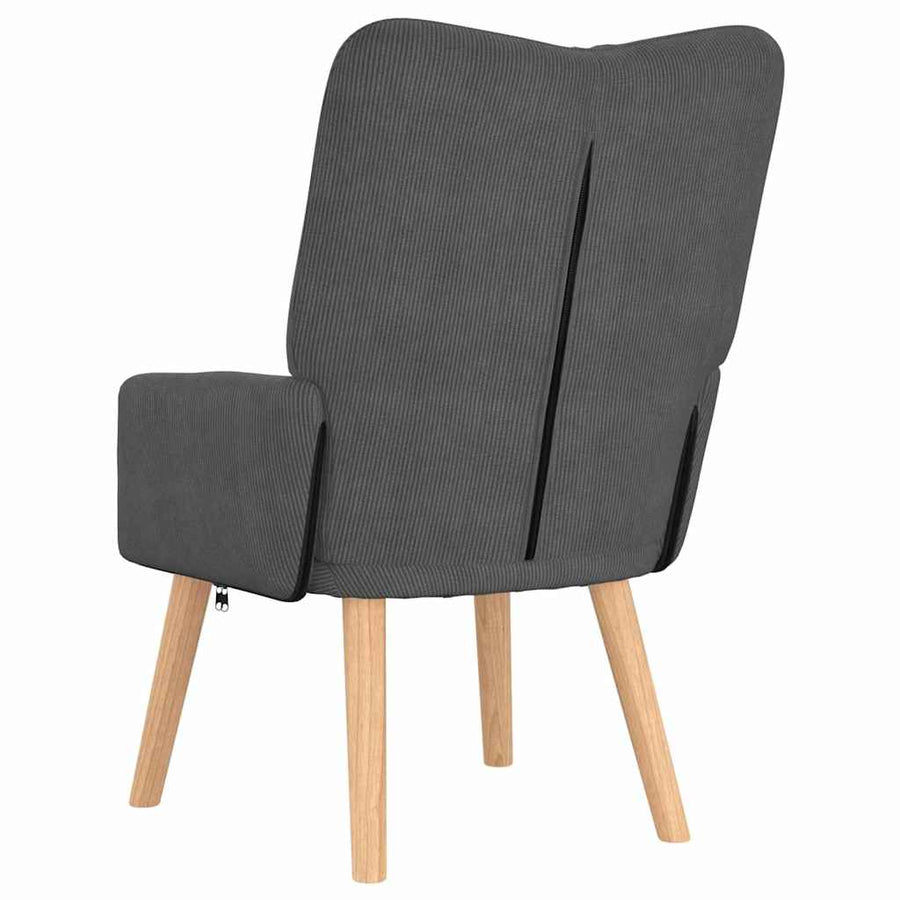 Fauteuil Donkergrijs 63 x 67 x 94 cm Stof