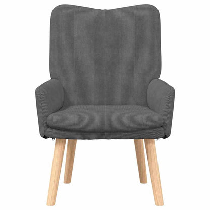 Fauteuil Donkergrijs 63 x 67 x 94 cm Stof