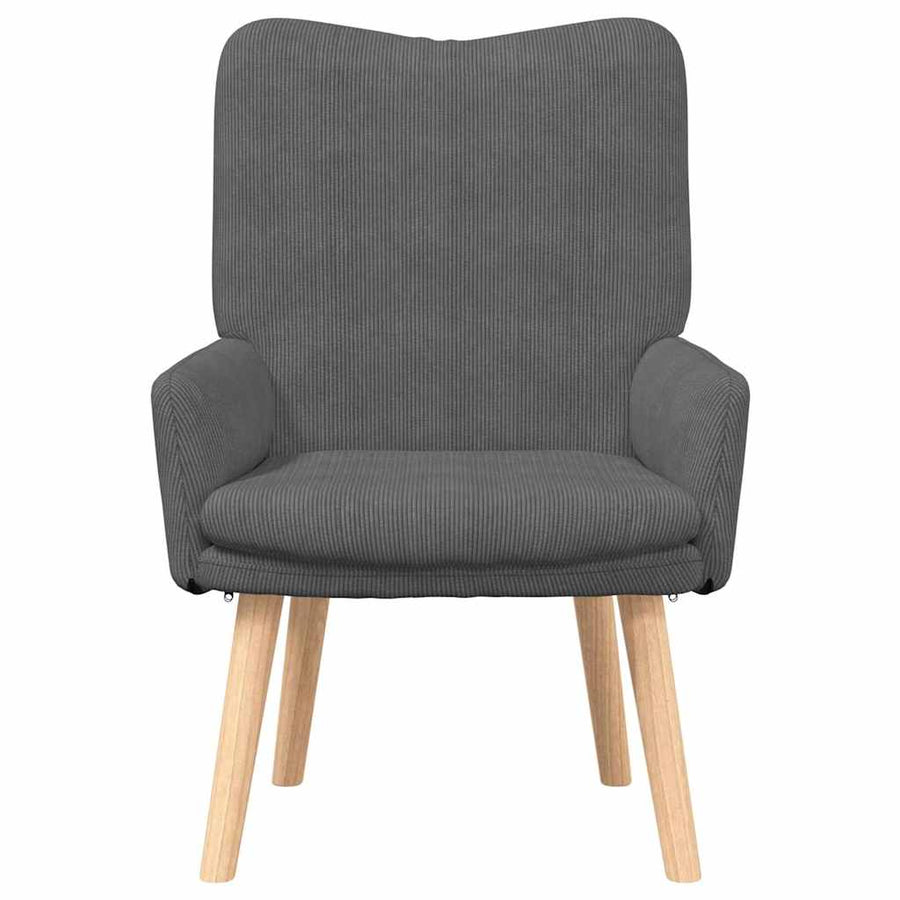 Fauteuil Donkergrijs 63 x 67 x 94 cm Stof