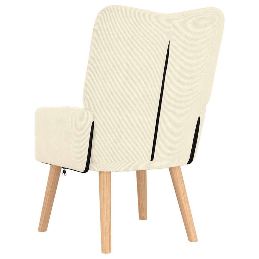 Fauteuil Crème 63 x 67 x 94 cm Stof
