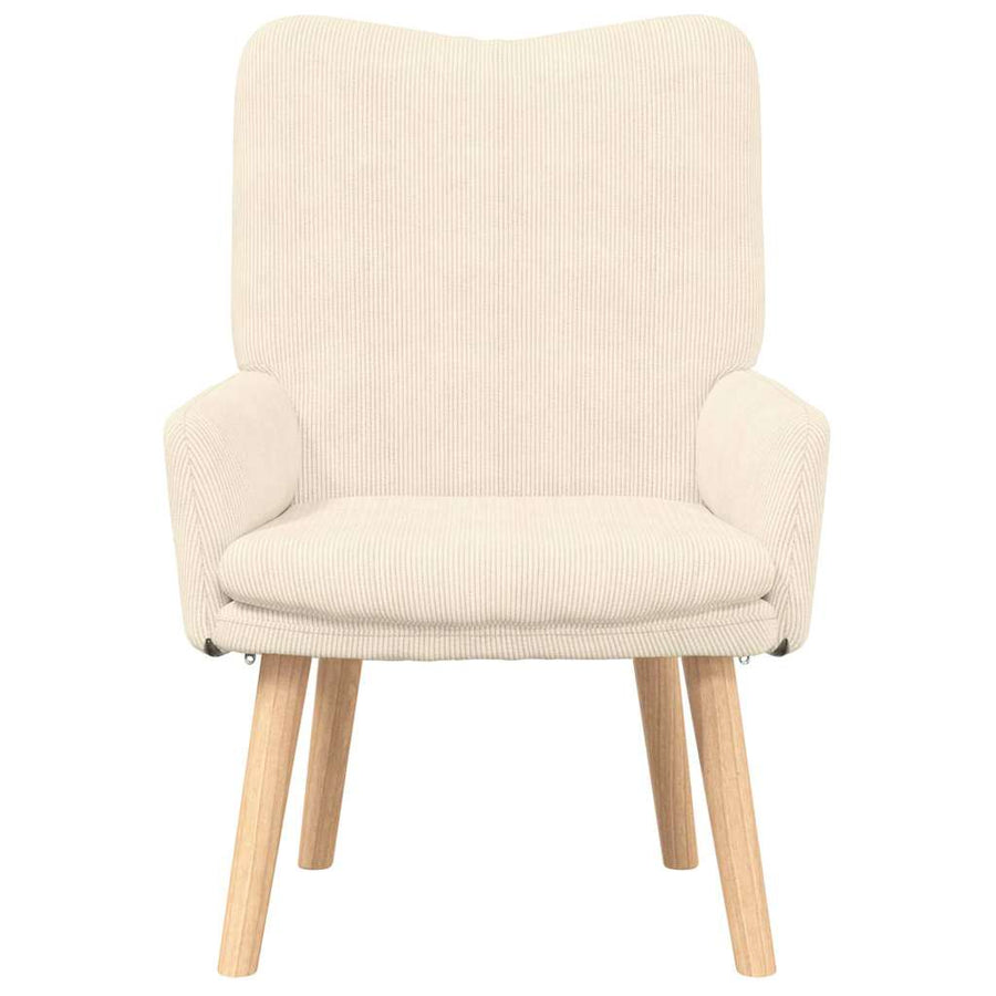 Fauteuil Crème 63 x 67 x 94 cm Stof