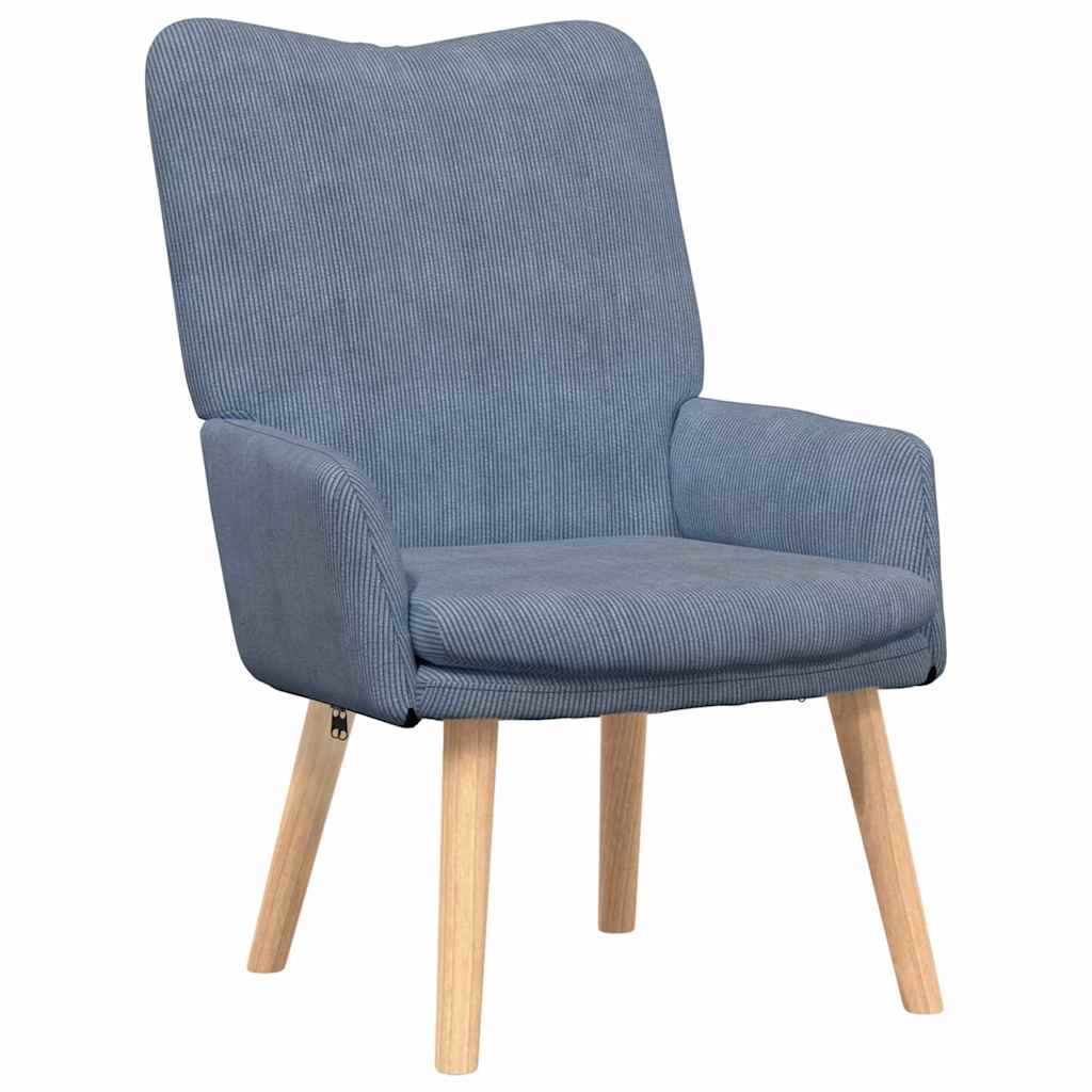 Fauteuil 63 X 67 X 94 Cm Stof Blauw