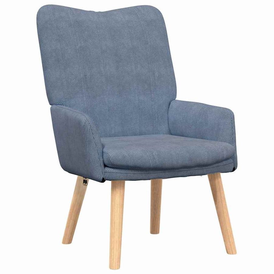 Fauteuil 63 X 67 X 94 Cm Stof Blauw