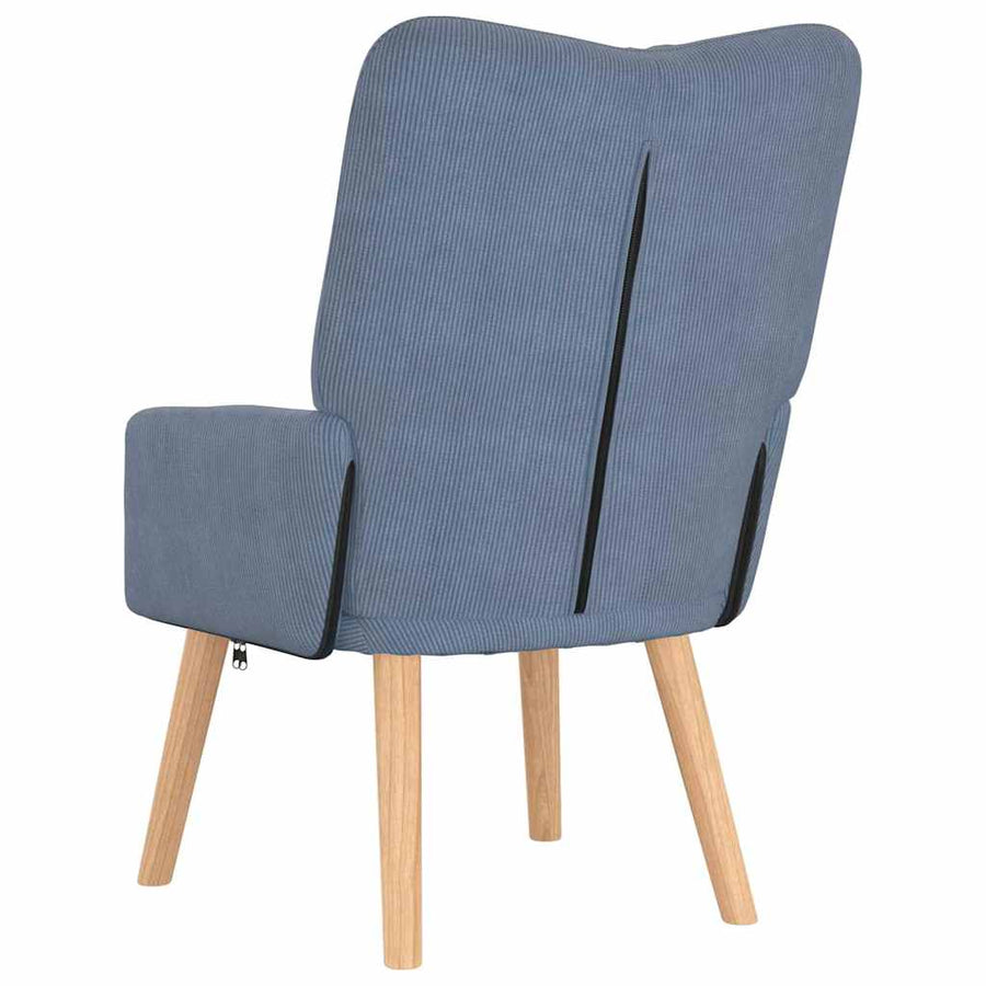 Fauteuil 63 X 67 X 94 Cm Stof Blauw