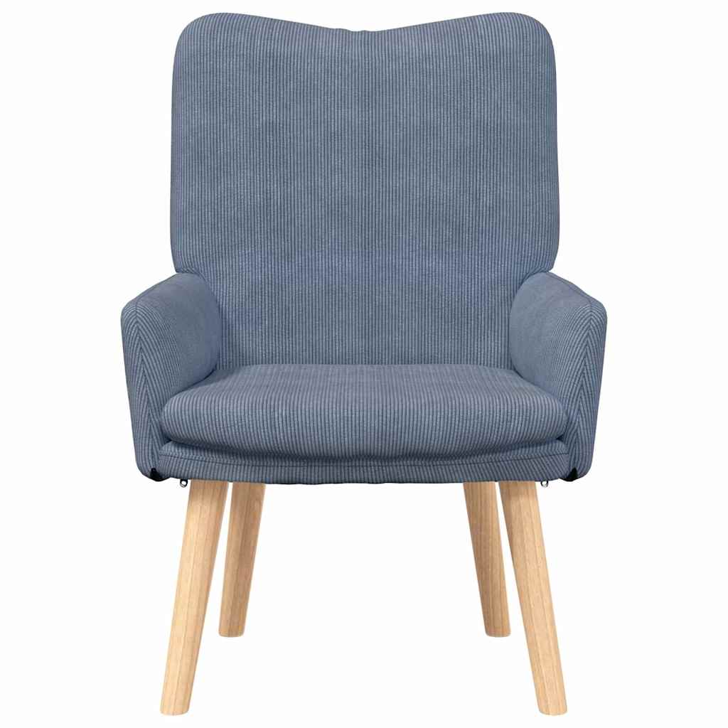 Fauteuil 63 X 67 X 94 Cm Stof Blauw