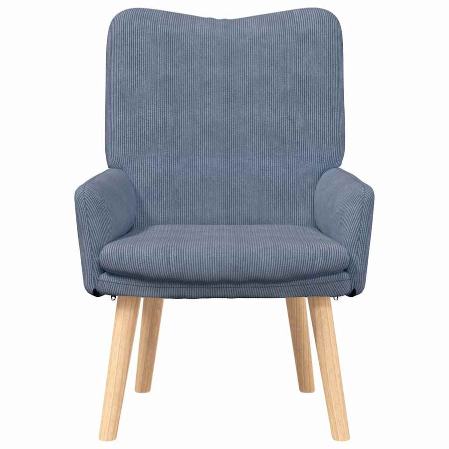 Fauteuil 63 X 67 X 94 Cm Stof Blauw
