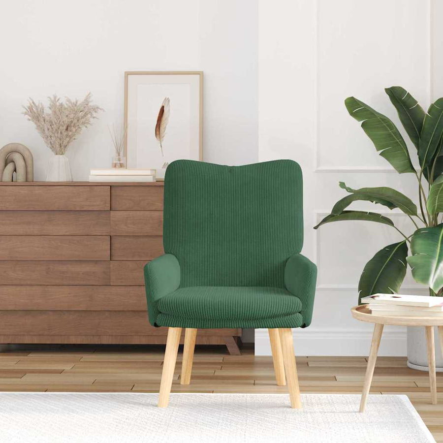 Fauteuil 63 X 67 X 94 Cm Stof Jungle groen