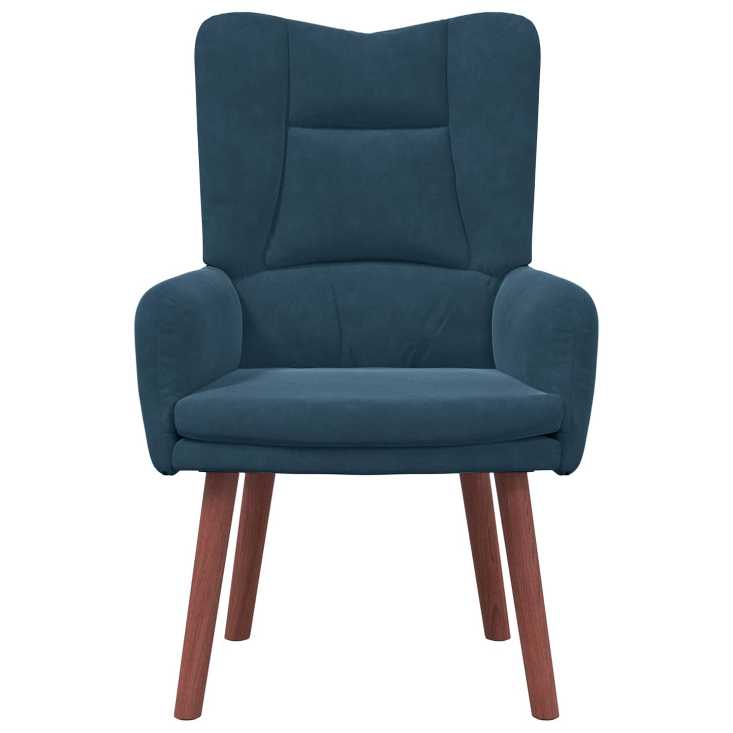 Fauteuil Blauw 63 X 67 X 94 Cm Fluweel
