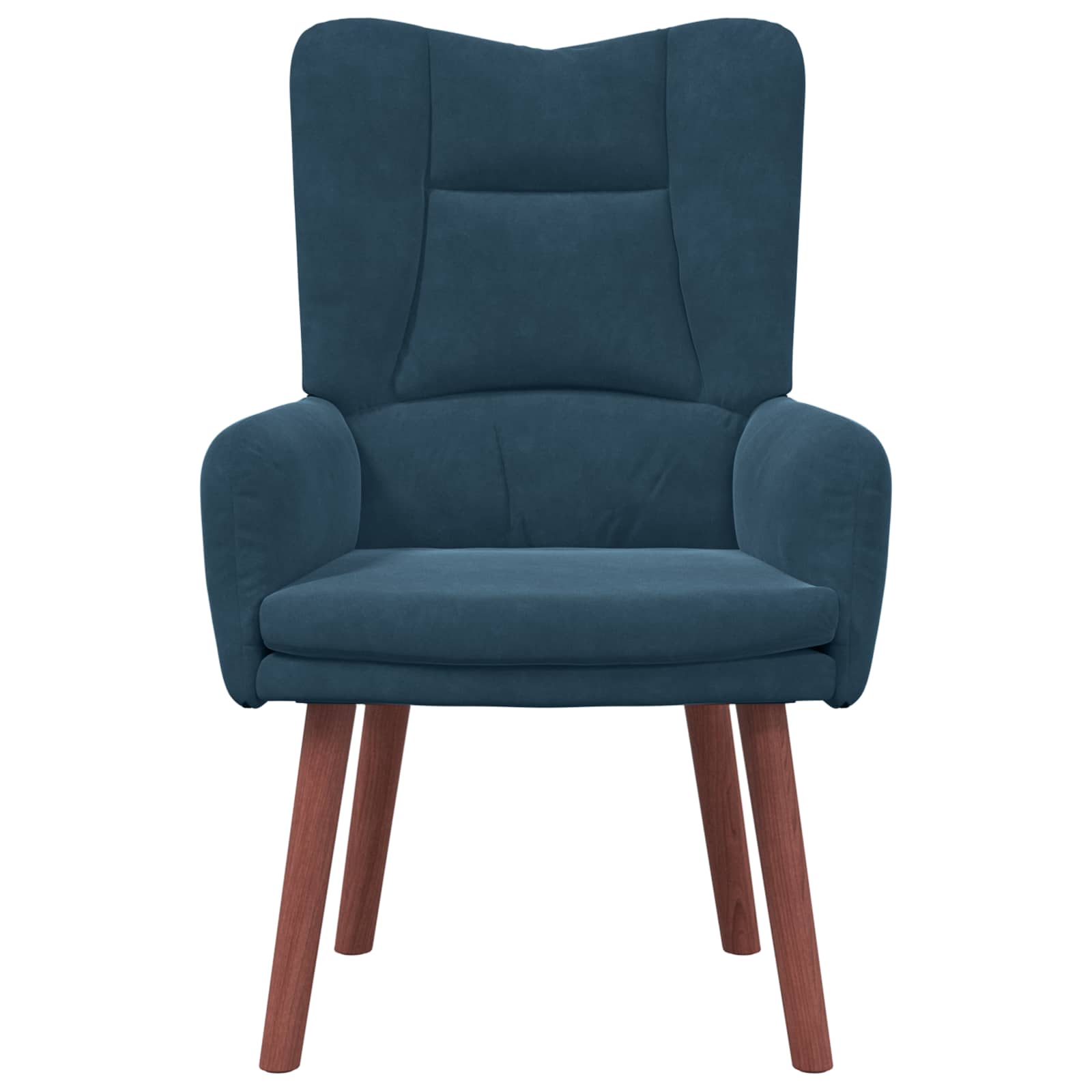 Fauteuil Blauw 63 X 67 X 94 Cm Fluweel