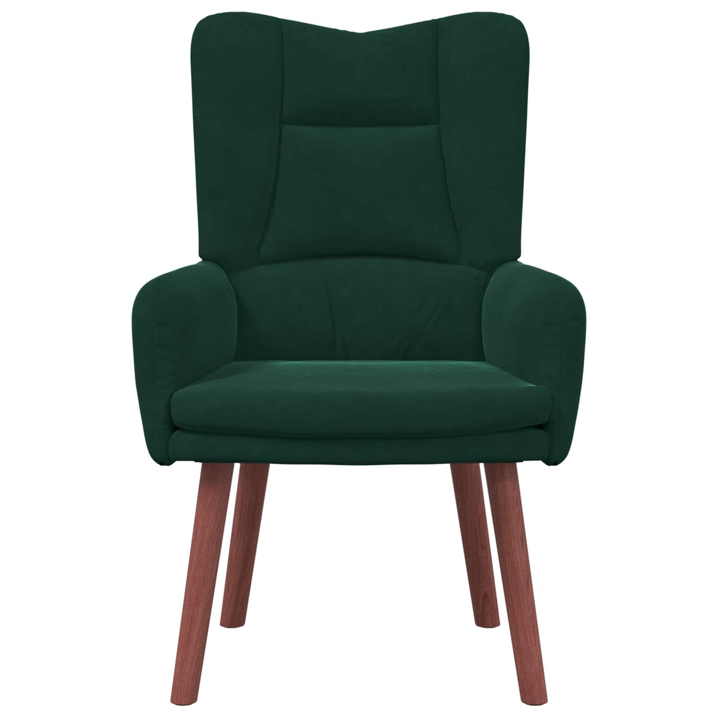 Fauteuil Donkergroen 63 x 67 x 94 cm Fluweel