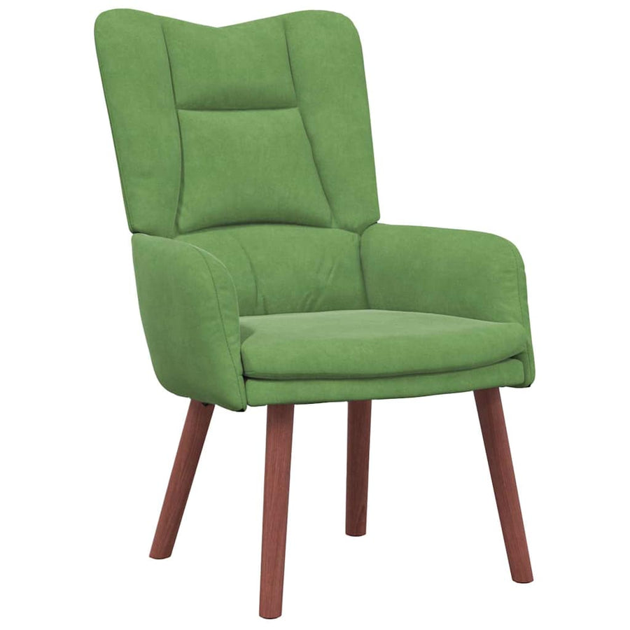 Fauteuil 63 X 67 X 94 Cm Fluweel Lichtgroen