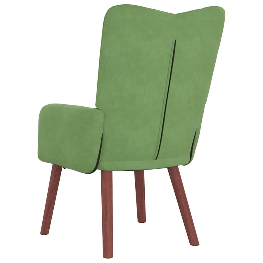 Fauteuil 63 X 67 X 94 Cm Fluweel Lichtgroen