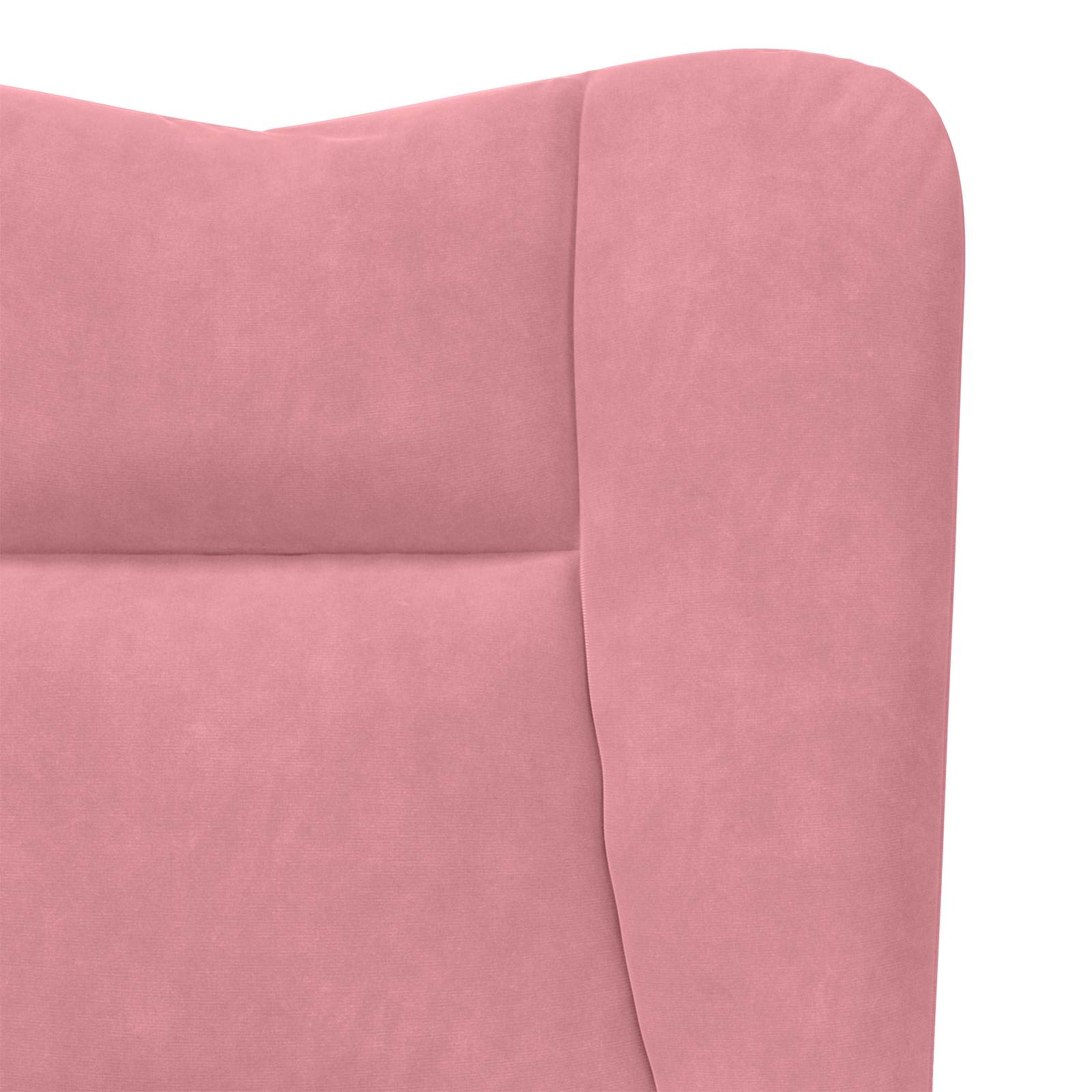 Fauteuil Roze 63 x 67 x 94 cm Fluweel