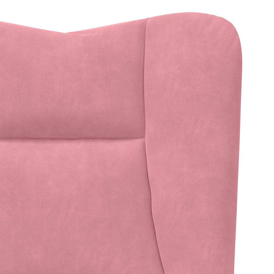 Fauteuil Roze 63 x 67 x 94 cm Fluweel