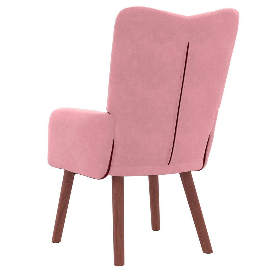 Fauteuil Roze 63 x 67 x 94 cm Fluweel