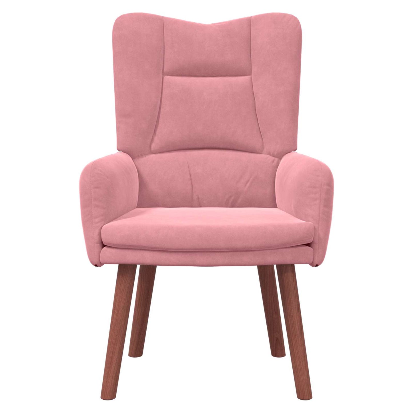 Fauteuil Roze 63 x 67 x 94 cm Fluweel