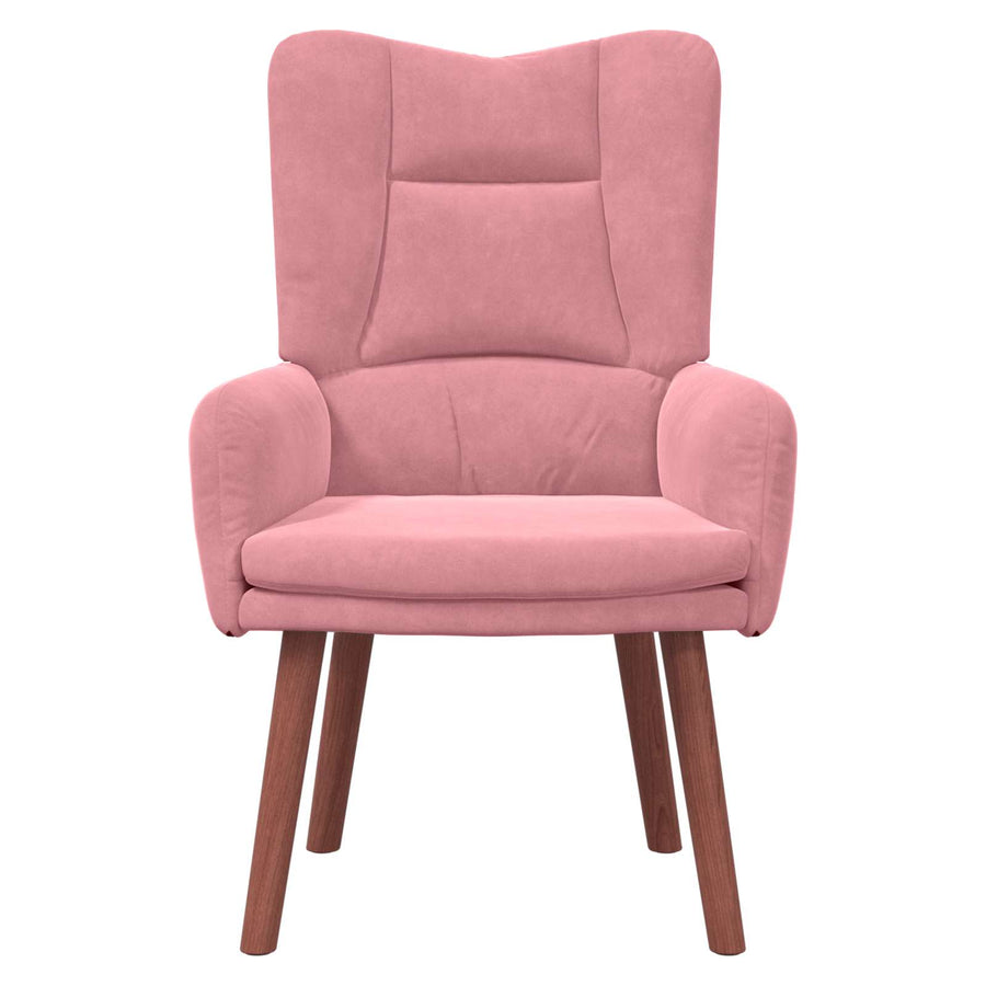 Fauteuil Roze 63 x 67 x 94 cm Fluweel