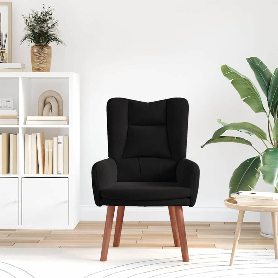 Fauteuil Zwart 63 x 67 x 94 cm Fluweel