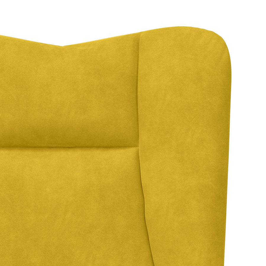 Fauteuil Geel 63 x 67 x 94 cm Fluweel